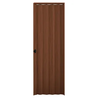 PUERTA PVC 82 x 2.10 CAOBA PLEGABLE